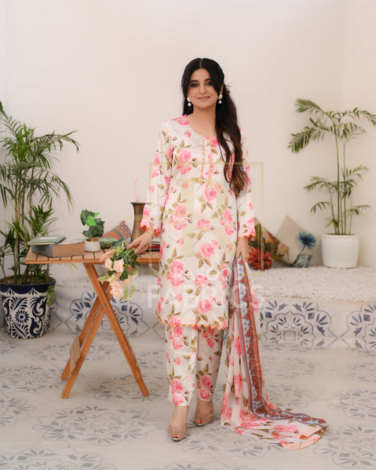 Shamose Silk 3-piece suit