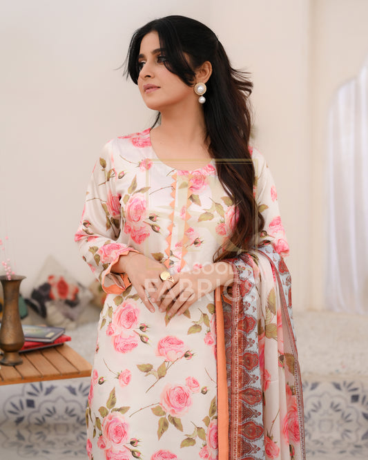 Shamose Silk 3-piece suit