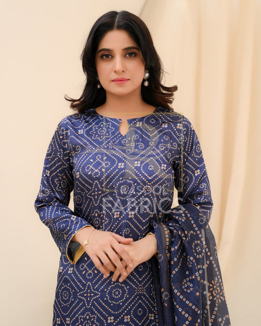 Shamose Silk 3-piece suit