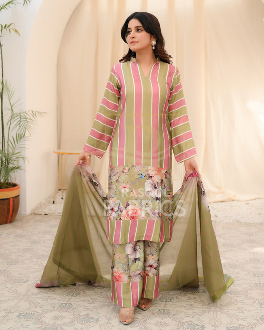 Shamose Silk 3-Piece Suit