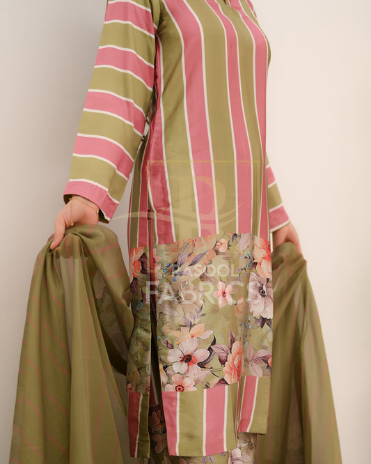 Shamose Silk 3-Piece Suit